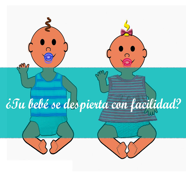 Qué hacer si tu bebé se despierta con facilidad.
