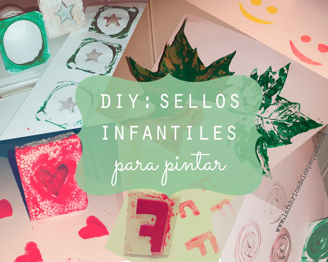 DIY: Sellos infantiles para pintar.
