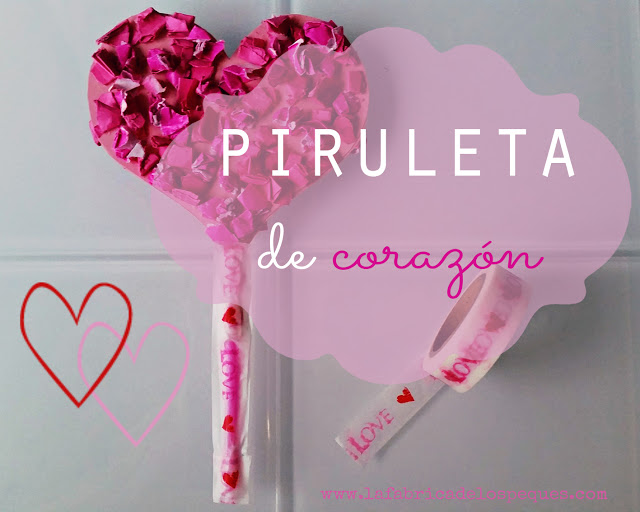 Piruleta de corazón