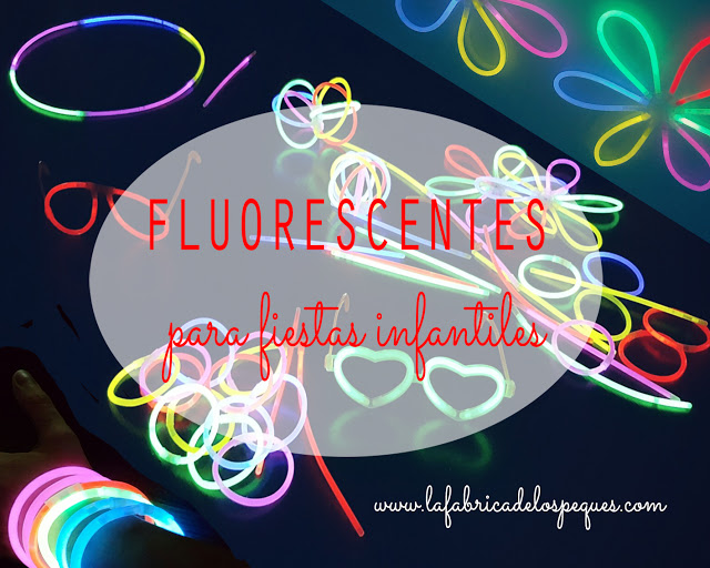 Fluorescentes para fiestas infantiles