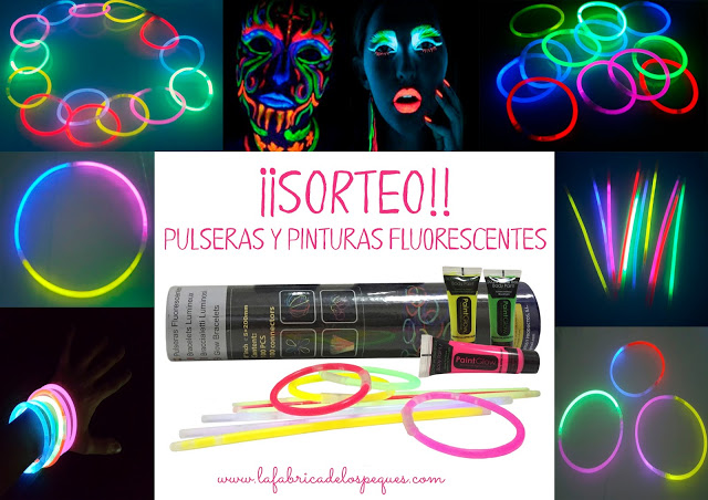 Sorteo de pulseras y pinturas fluorescentes (cerrado)