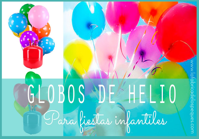 Globos de helio para fiestas infantiles