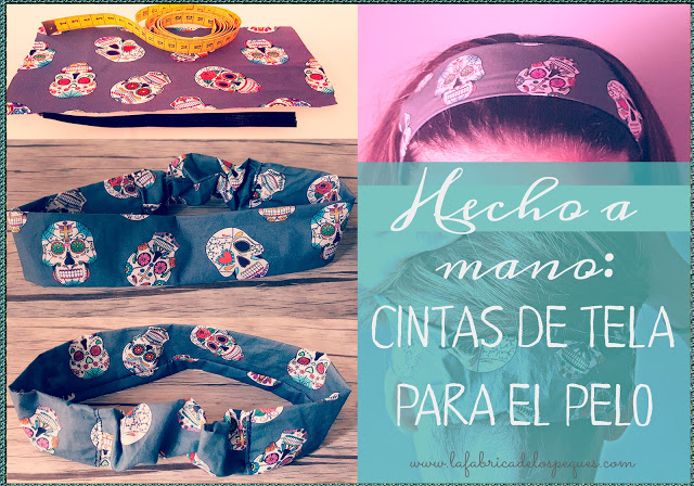 Hecho a mano: Cintas de tela para el pelo