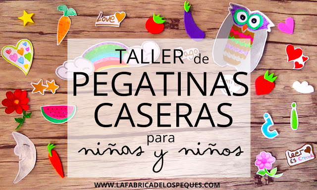 Taller de pegatinas caseras para niñas y niños
