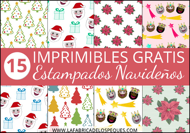 15 Imprimibles gratis: estampados navideños