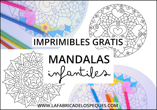 Mandalas infantiles (imprimibles gratis)