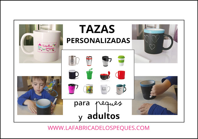 Tazas personalizadas: un regalo original para peques y adultos.