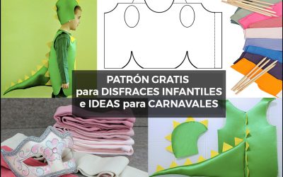Patrón gratis para disfraces infantiles e ideas para carnavales