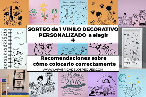 Cómo colocar correctamente un vinilo decorativo y ¡¡Sorteo!! (Sorteo Cerrado)