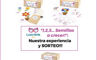 Ludicobox “1,2,3… Semillas a crecer!”: Nuestra experiencia y Sorteo. (SORTEO CERRADO)