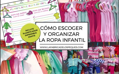 Cómo escoger y organizar la ropa infantil