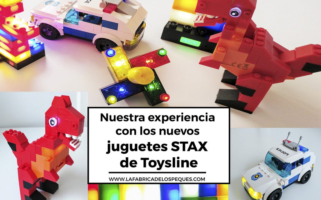 Nuestra experiencia con los nuevos juguetes STAX de Toysline