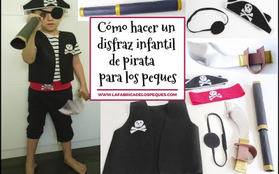 Cómo hacer un disfraz infantil de pirata para los peques