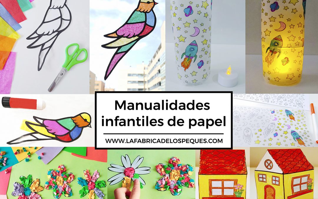 Manualidades infantiles de papel