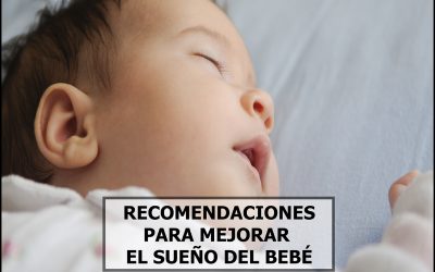 Recomendaciones para mejorar el sueño del bebé