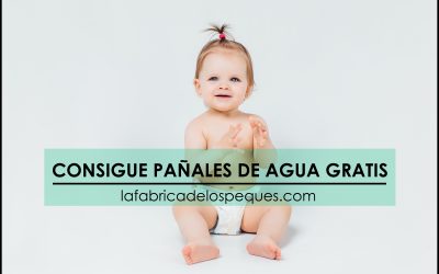 Consigue pañales de agua Gratis